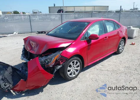 2021 Toyota Corolla Le из США, поврежденный, VIN JTDEPMAE3MJ176656